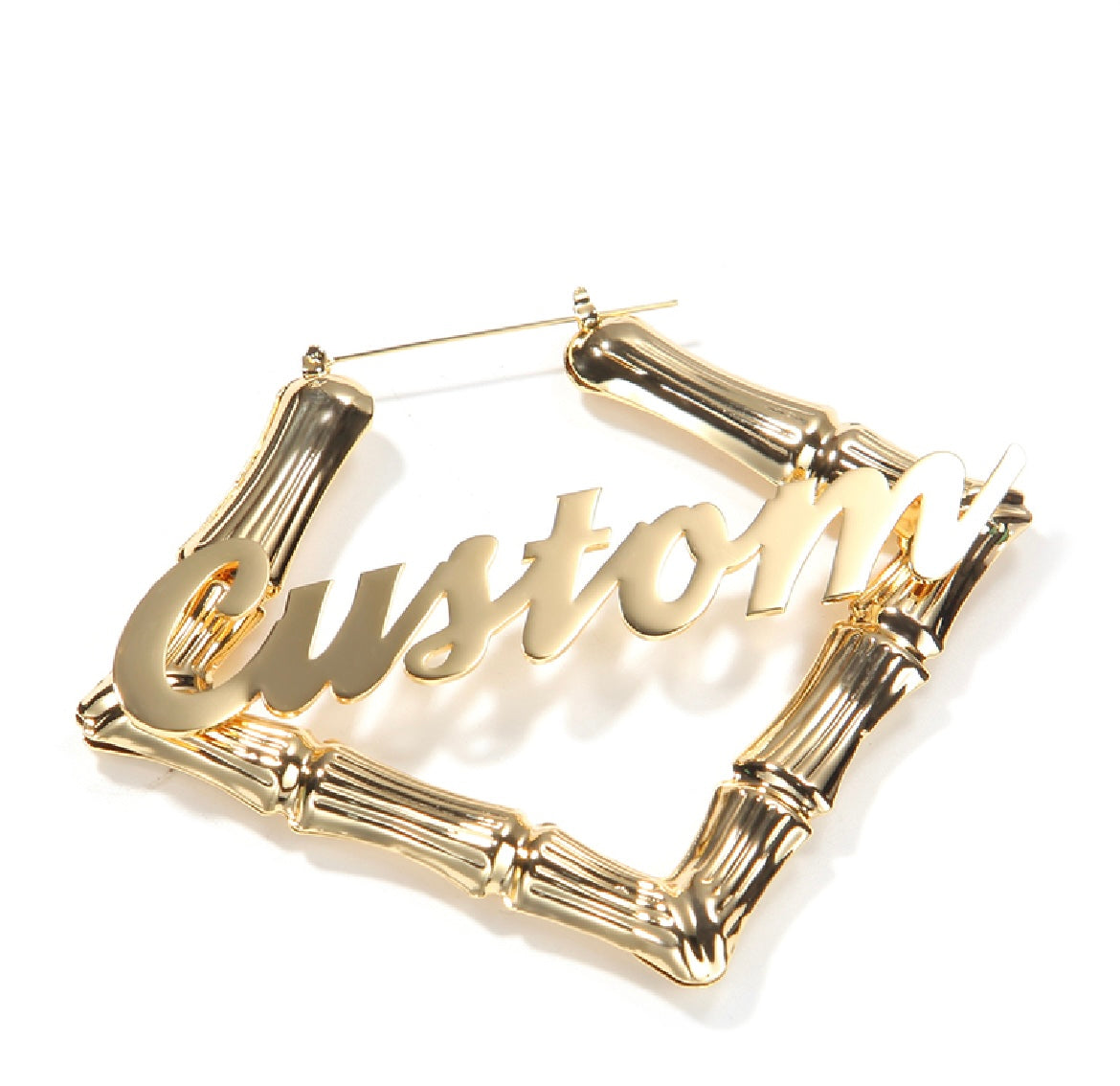 Custom Bamboo Earrings