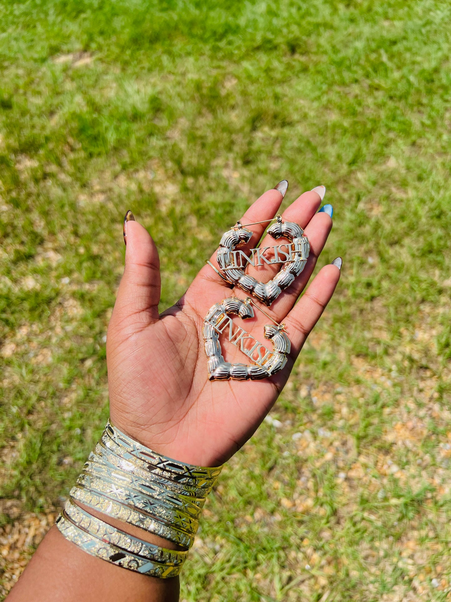 Custom Bamboo Earrings
